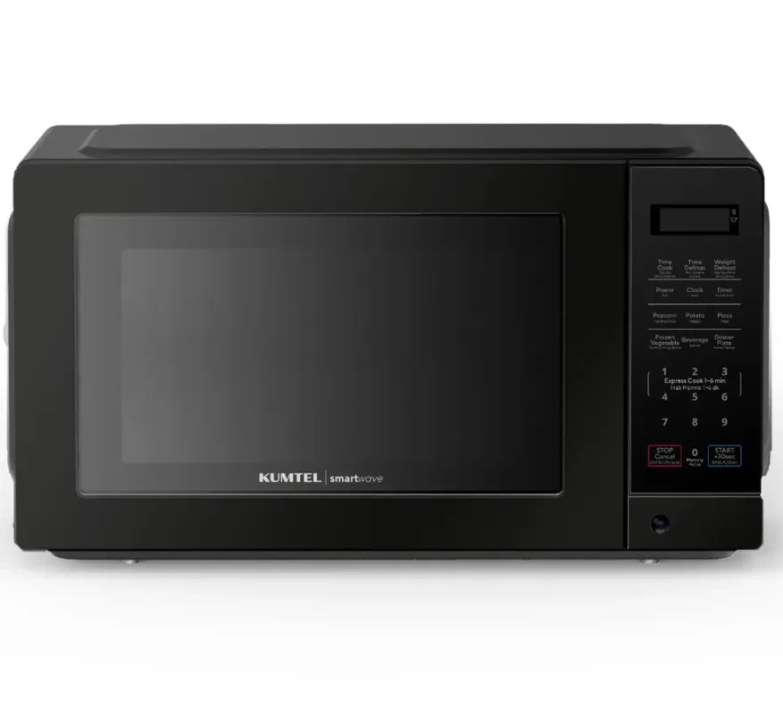 Subito Disponibile KUMTEL Microonde Nero 20 Litri 700 W Smart Digital con Funzione Scongelamento