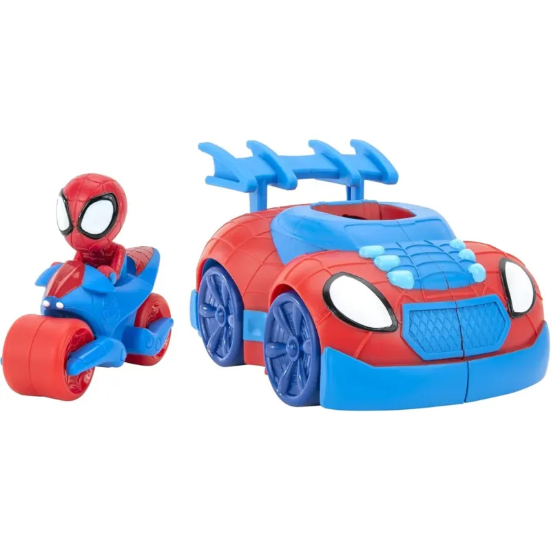 Esclusivo Spidey And His Amazing Friends Veicolo con Figura di Giocattolo Idea Regalo