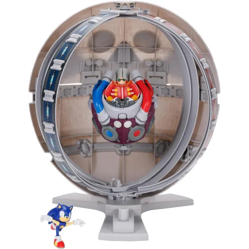 Sonic The Hedgehog Death Egg Playset Personaggio Articolato 6 cm Idea Regalo Solo Oggi