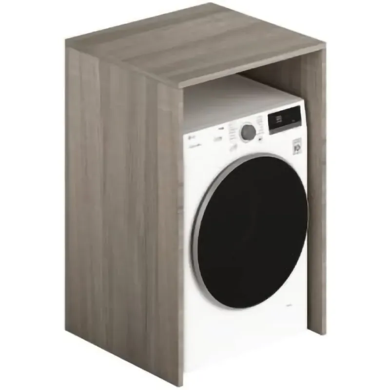 Mobile Mobiletto Asciugatrice in legno bagno lavanderia 105x71x65 Olmo Ordina Subito