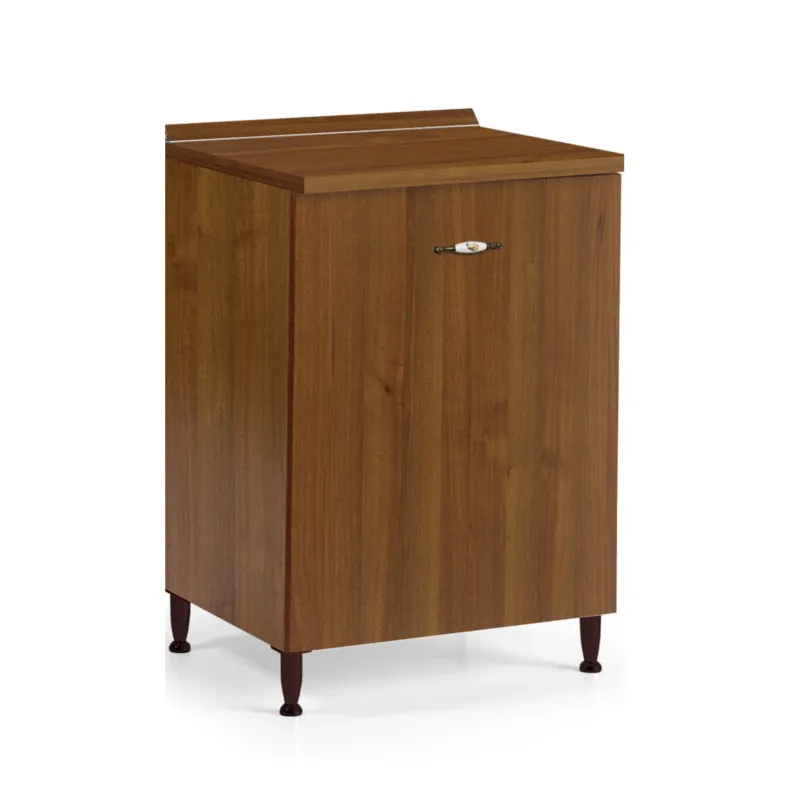 Mobile Mobiletto Base Per Cucina Componibile Noce Antico Misura 60 x 50 x H85 CM Ordina Subito