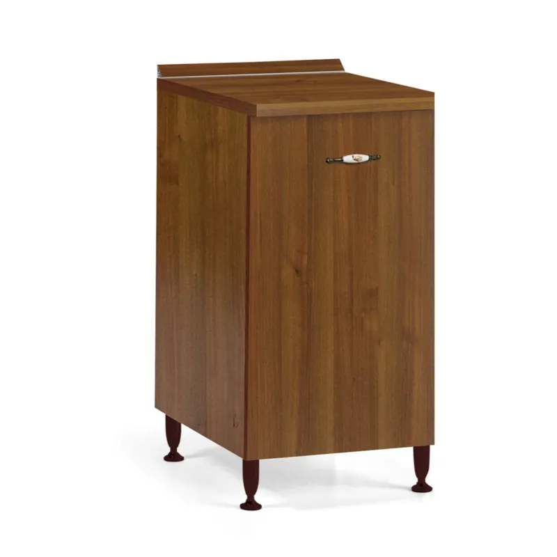 Mobile Mobiletto Base Per Cucina Componibile Noce Antico Misura 40 x 50 x H85 CM Scelto Dai Clienti