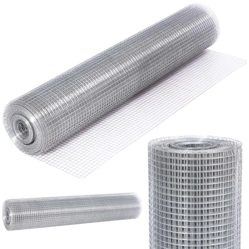 Rete Metallica Elettrosaldata 1 x 15 mt Maglia 12x12mm Zincata per Recinsione Ordina Subito