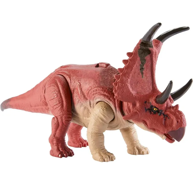 Mattel Jurassic World Ruggito Selvaggio Diabloceratopo Dinosauro con Suoni e App Offerta Speciale