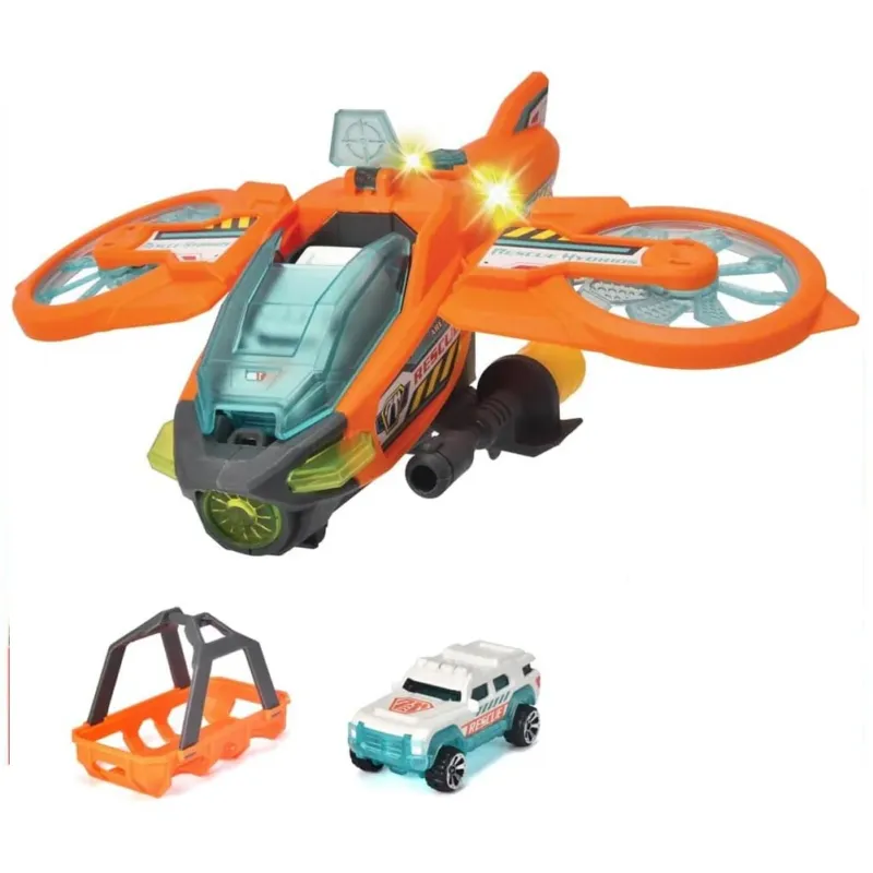 Promozione Dickie Toys Elicottero giocattolo Sky Patroller Aereo di Salvataggio Idea Regalo