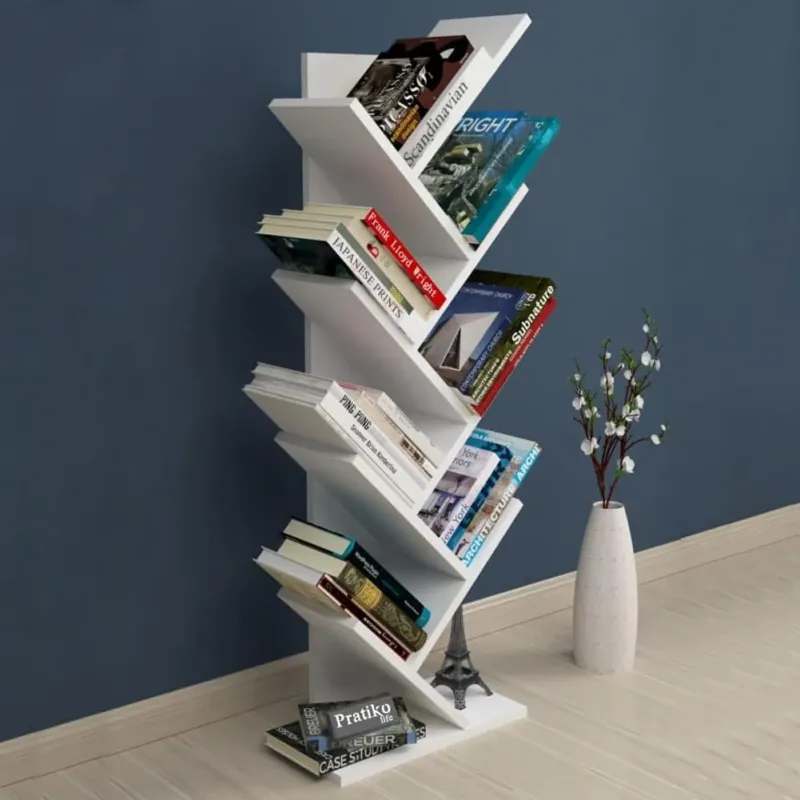Economico Libreria Porta Libri e Riviste Bianco Salvaspazio Moderno Divisorio Salvaspazio