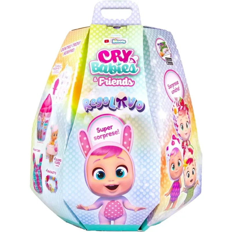 CRY BABIES Uovo Di Pasqua Sorpresa Nuova Scatola A Sorpresa Piena di Regali Offerta