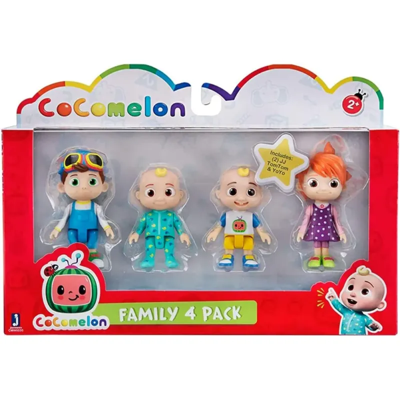 CoComelon Pack Famiglia Action Figure Gioco Giocattolo Bambini Idea Regalo Popolare