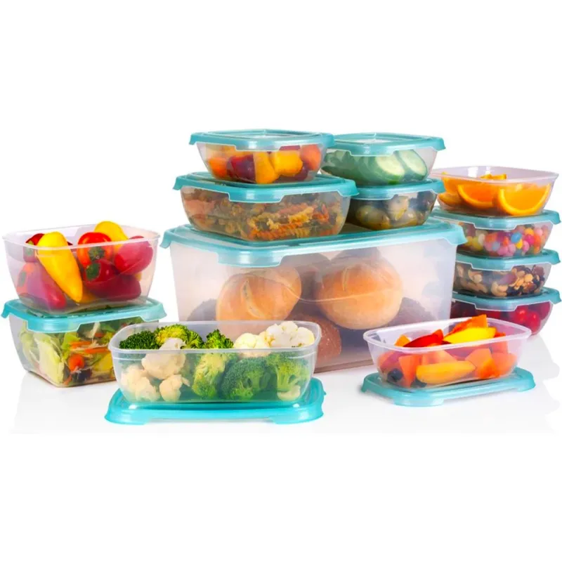 Set 13 Contenitori per Alimenti con Coperchio Ideale per Microonde e Congelatore Ultimissimo Modello