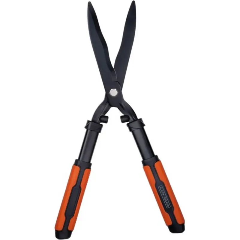BLACK+DECKER Tagliasiepi Lame in Acciaio seghettato per Giardino Potatura 53 cm Ultime Pezzi