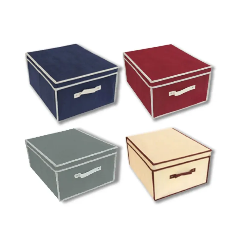 Pagamento Sicuro Scatole Cambio Stagione Set 4 Pezzi in TNT Salvaspazio Pieghevole 50x40x25cm