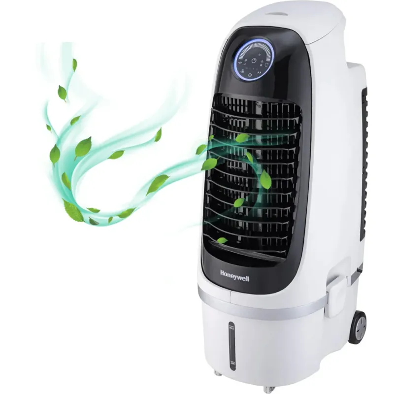 Raffrescatore Air cooler Ventilatore con Telecomando Umidificatore Serbatoio 10L Non Perdere