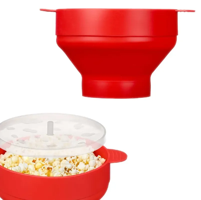 Macchina Popcorn fai da te in Silicone Cottura in Microonde Facile da utilizzare Promo Stagionale