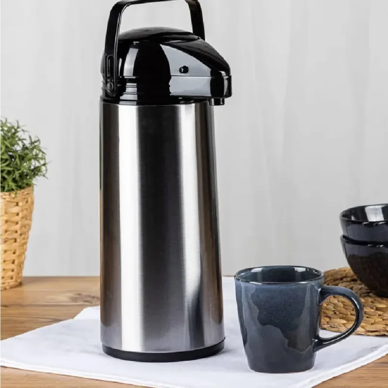 Solo Oggi Thermos Portatile con rubinetto Capacità 1.9LT Acciaio Inox Plastica 13x17 H35.5