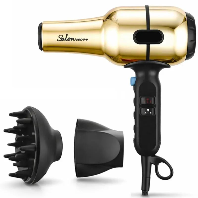 Asciugacapelli Professionale 2000W Diffusore Beccuccio Styling Asciugatura Rapida Compra Adesso