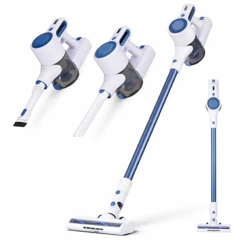 Scopa Elettrica 2in1 Ricaricabile Senza Fili 150W Aspirapolvere Spazzola Rotante Promo Stagionale