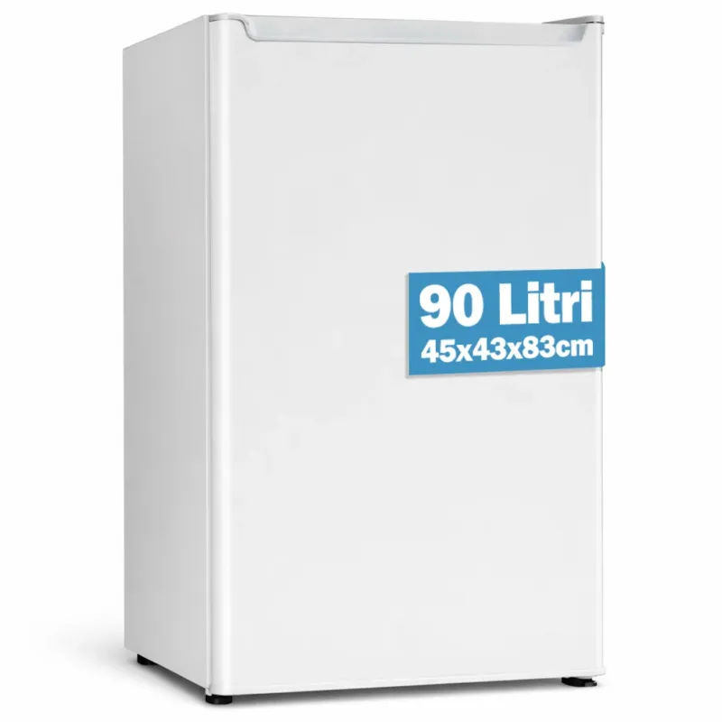 Compra Online Frigorifero Monoporta 90 Litri Bianco Frigo Salvaspazio con Ripiano Portafrutta