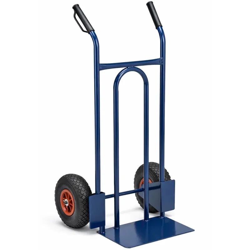 Carrello per Traporto Universale con Ruote Pneumatiche Portata 200kg Ergonomico Nuova Collezione