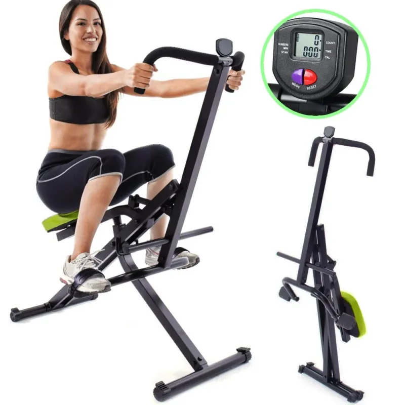 Spedito Oggi Attrezzo Total Fitness Allenamento Palestra Cardio Addominali Crunch con Display