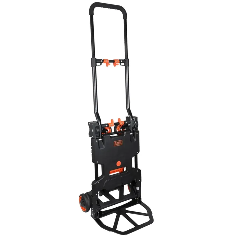 A Buon Prezzo Carrello 2-in-1 Pieghevole con Piattaforma Carrellino Trasporto Pacchi Max 120kg