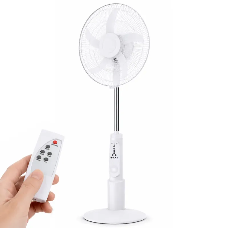 Ventilatore da Terra 105cm Ricaricabile Diametro 40cm potenza 55W e Telecomando Ultima Occasione