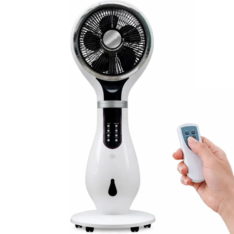 Ventilatore con Ruote Combinato Umidificatore Ioni Anti Zanzare 40x40x110cm Direttamente Dal Produttore