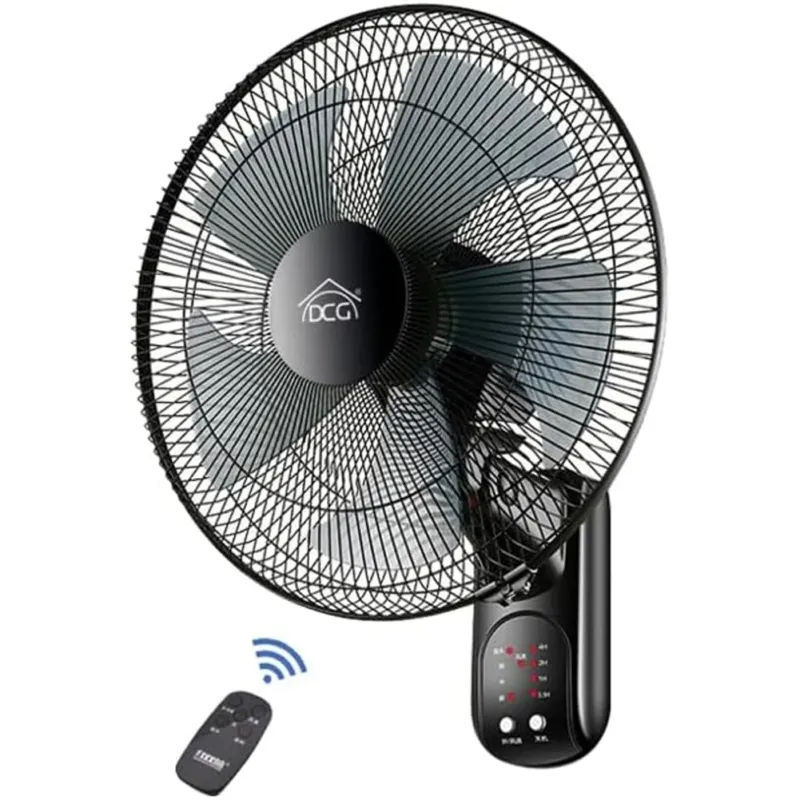 Prezzo Ridotto Ventilatore Parete Muro 40W 5 Pale 40cm 3 Velocita Regolabili Silenzioso