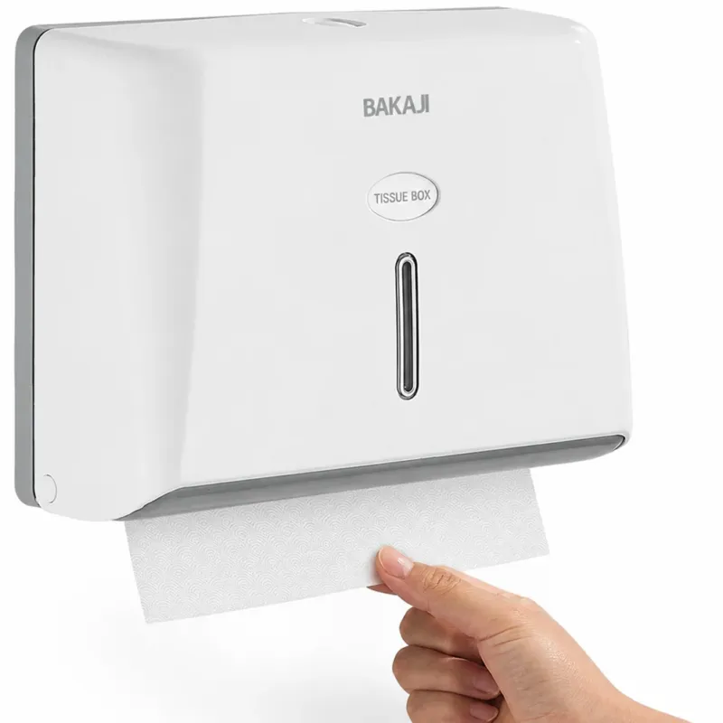 Soddisfatti O Rimborsati Dispenser da Muro Bagno per Carta Distributore da Parete Salviette 27.5x10x20 cm