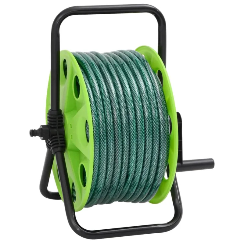 Avvolgitubo Verde Autoportante con Tubo 20 m PVC Affare