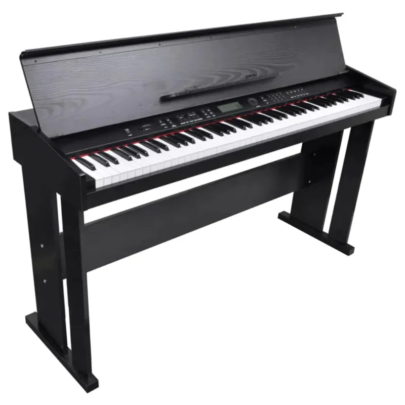 Acquista Ora Pianoforte Classico Digitale Elettronico con 88 Tasti e Leggio 50 Brani Demo