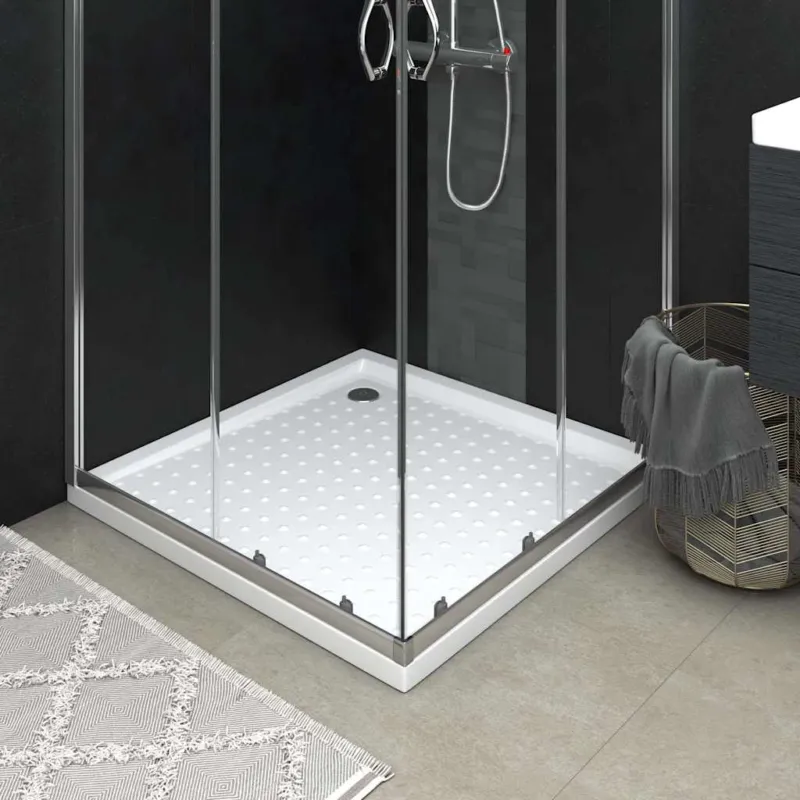 A Buon Prezzo Piatto Doccia 80x80x4 cm in ABS Antiscivolo Antigraffio Moderno e Resistente