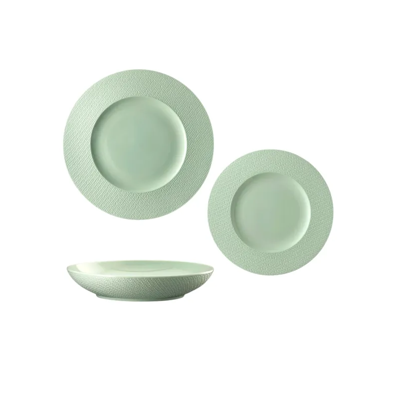 Bestseller Rosenthal Kumi Servizio Piatti 18 Pz Mint Tone
