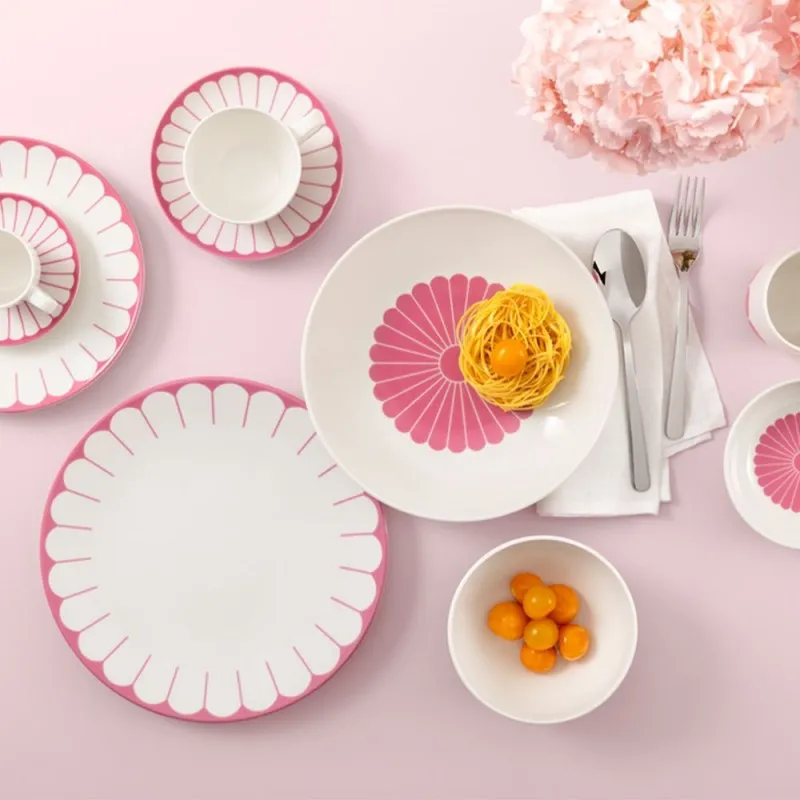 Solo Oggi Villeroy & Boch Fleur Cassis Servizio Piatti 18 Pz