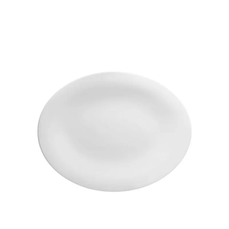 Reso Gratuito Arthur Krupp Neve Bone China Piatto Ovale 36 cm