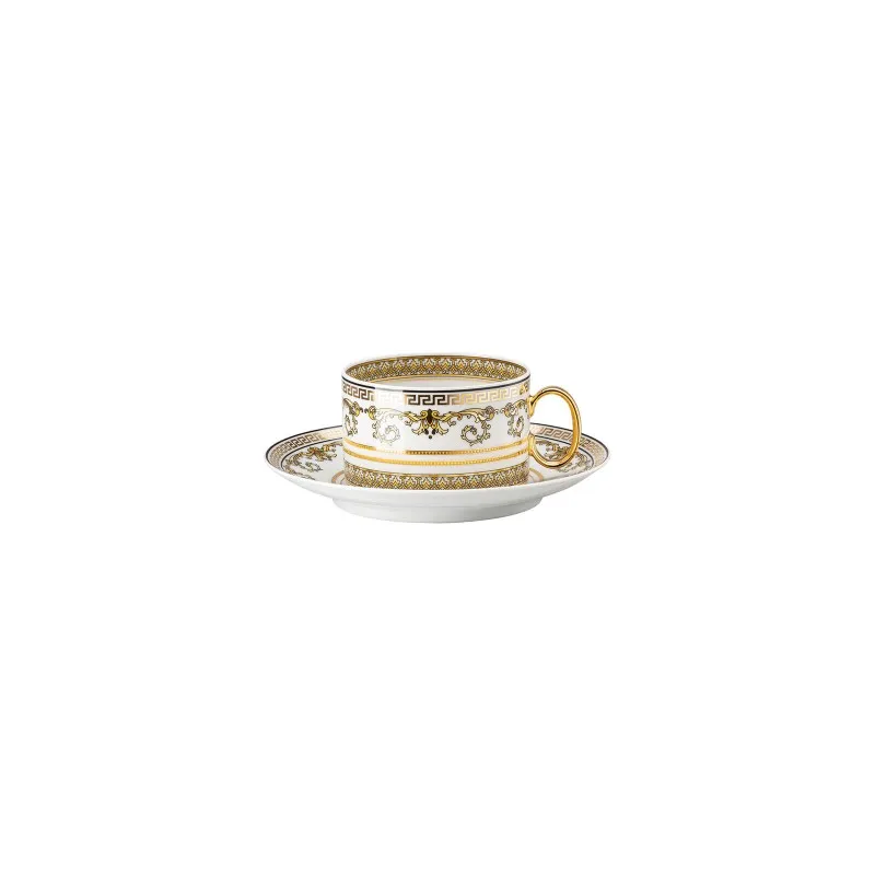 Versace Virtus Gala White Tazza Da Tè con Piattino 0.20 l Novità