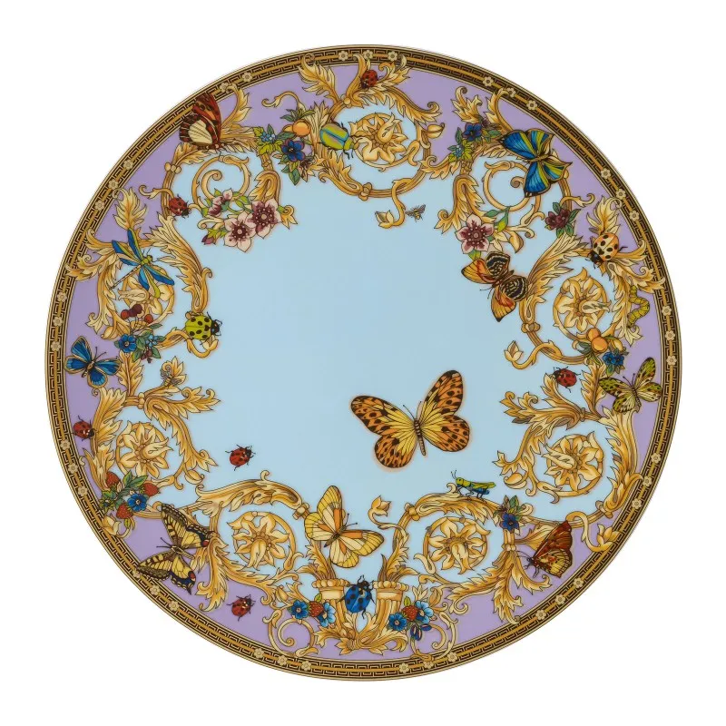 Promozione Versace Rosenthal Le Jardin de Versace Piatto Segnaposto 33 cm