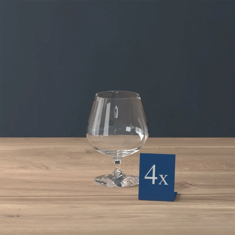 Villeroy & Boch Entrèe Set 4 Bicchieri Cognac Spedizione Espresso