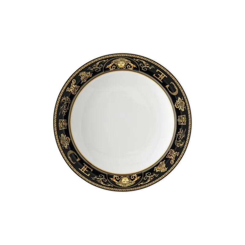 Versace Rosenthal Virtus Gala Black Piatto Fondo 22 cm Ordina Subito
