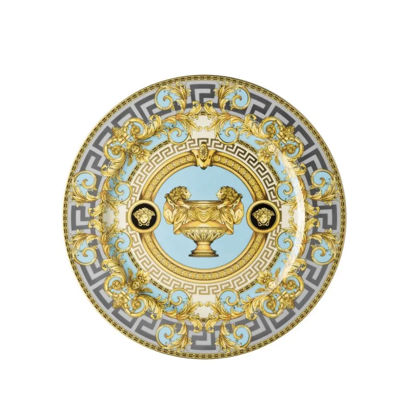 Versace Rosenthal Prestige Gala Le Bleu 2 Piatto Segnaposto 30 cm Scelto Dai Clienti
