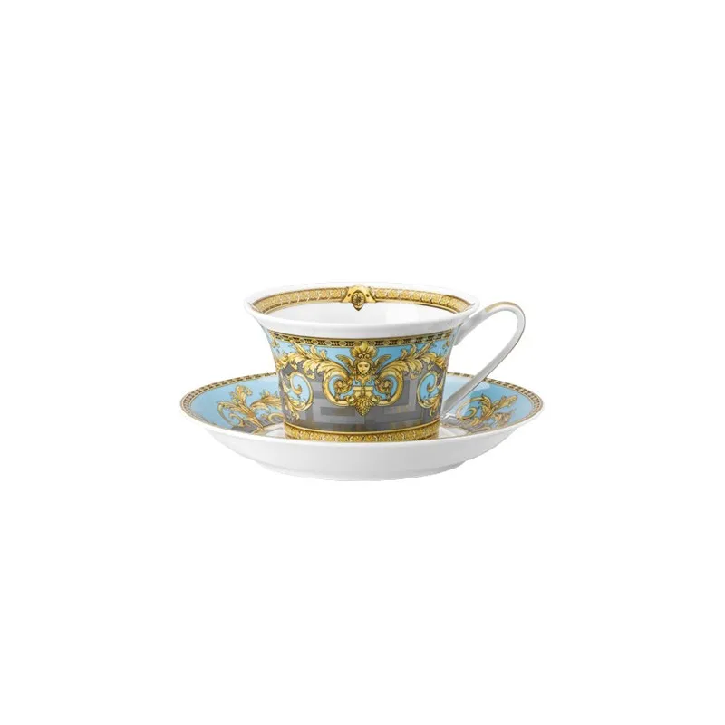 Versace Rosenthal Prestige Gala Le Bleu Tazza Te con Piattino Offerta