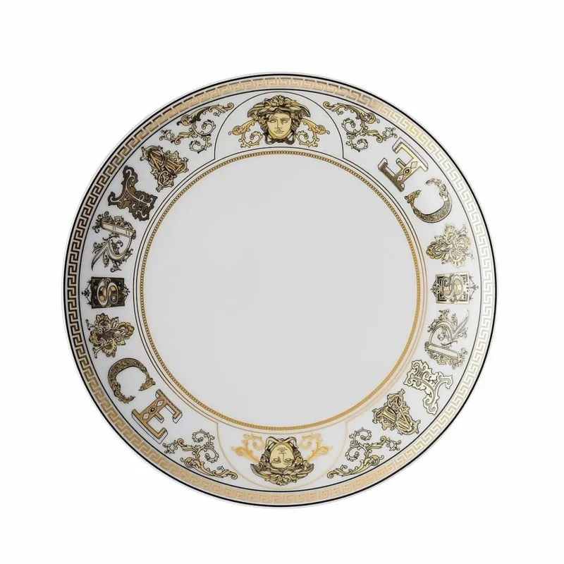 Versace Virtus Gala White Piatto Piano 21 cm Sconto