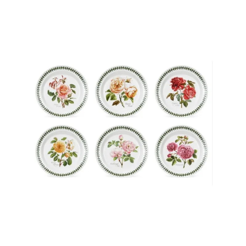 Portmeirion Botanic Garden Roses Servizio Piatti 18 Pz Prezzo Basso