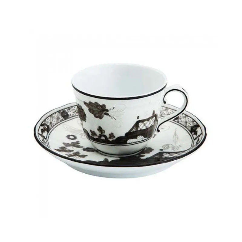 Richard Ginori Oriente Italiano Albus Tazza Caffe con Piattino Soddisfatti O Rimborsati