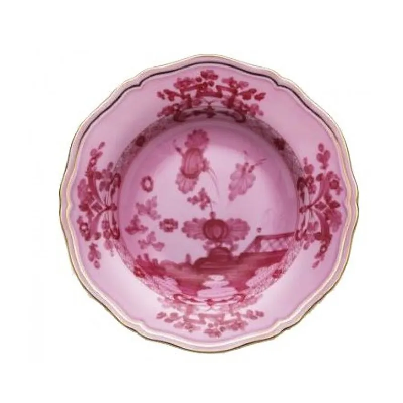 Richard Ginori Oriente Italiano Porpora Piatto Fondo 24 cm Solo Oggi