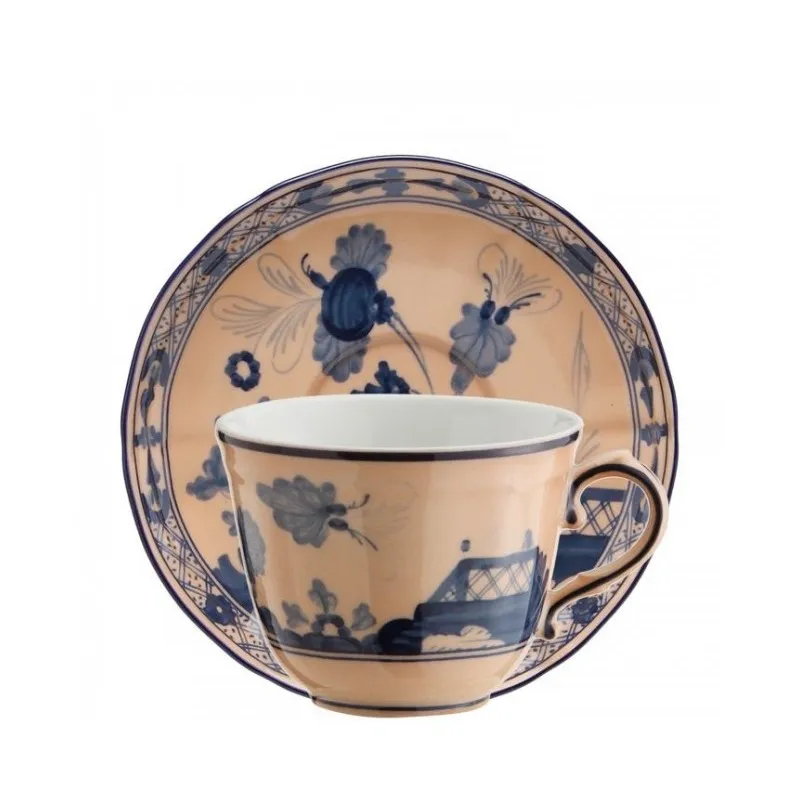 Richard Ginori Oriente Italiano Cipria Tazza Caffe con Piattino Must-Have