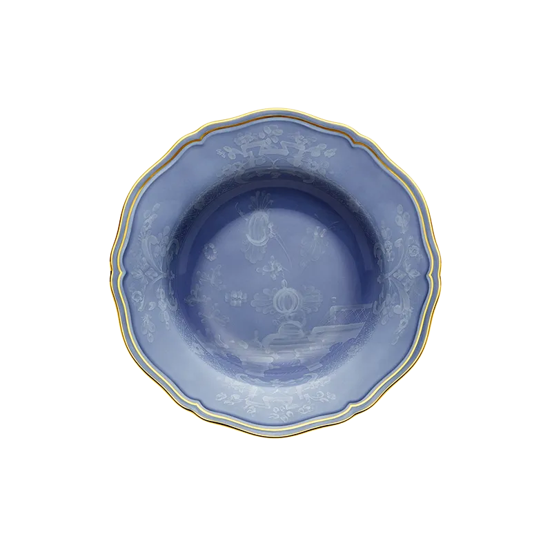 Popolare Richard Ginori Oriente Italiano Pervinca Piatto Fondo 24 cm
