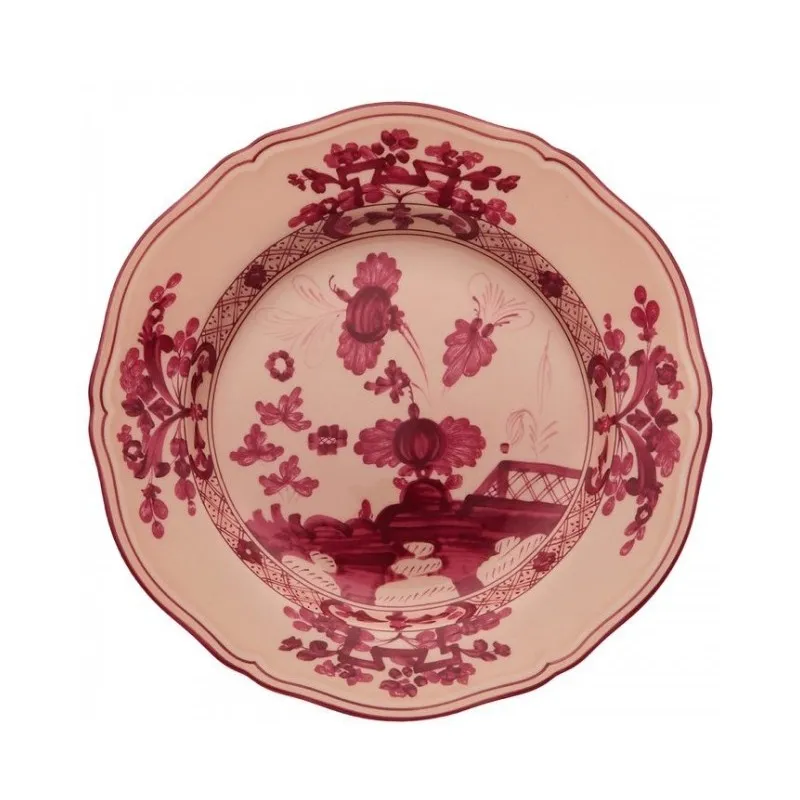 Compra Oggi Stesso Richard Ginori Oriente Italiano Vermiglio Piatto Piano 26 cm