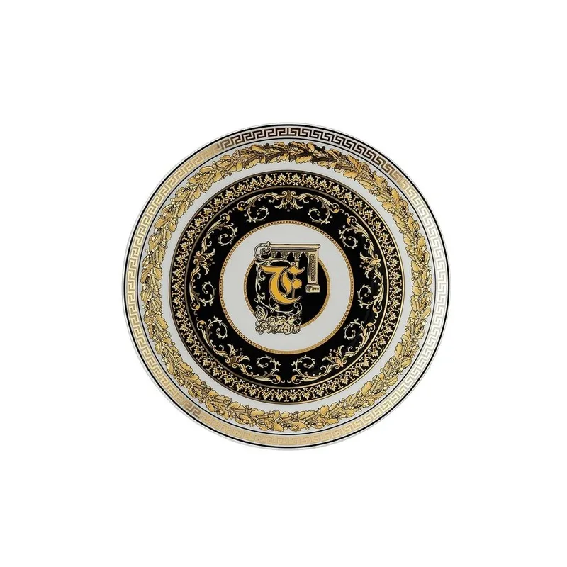 Versace Virtus Alphabet F Piatto Piano 17 cm Spedito Oggi