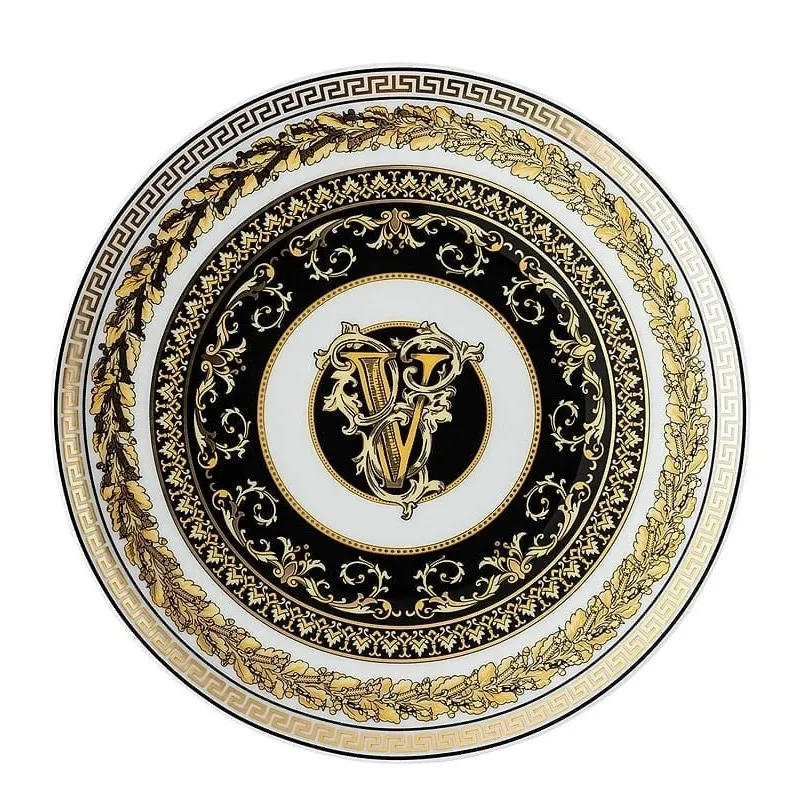 Versace Virtus Alphabet V Piatto Piano 17 cm Must-Have