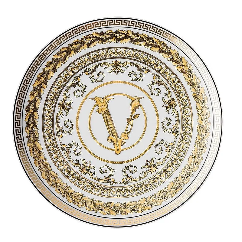 Compra Online Versace Virtus Gala White Piatto 17 cm